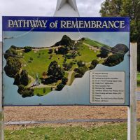 Pathway of Remembrance sign