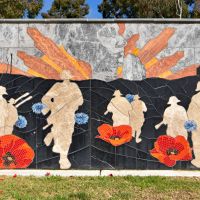 Tile Wall Panel War Display 1