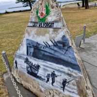 One of the four illustrated corner stones