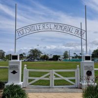 Pottsville RSL Memorial Park, adjacent to the Cenotaph