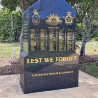 Pottsville Beach Cenotaph