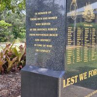 Pottsville Beach Cenotaph