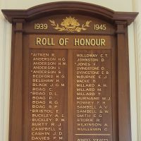 Tarwin Lower WW2 Roll of Honor