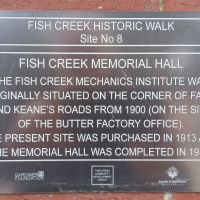 Fish Creek Memorial Hall 
