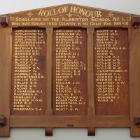 Alberton State School Roll of Honour