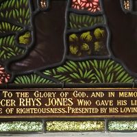 Stained Glass Window at Yarram Holy Trinity Anglican Church