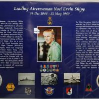 Leading Aircrewman Noel Ervin Shipp Memorial plaque