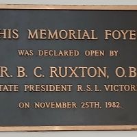Leongatha Memorial Hall Foyer