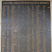Bass Valley & District Honor Roll 