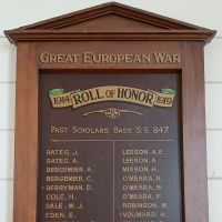 Bass State School Roll of Honor