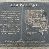 Memorial Wall (Left) Plaque