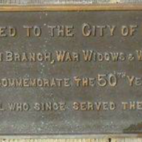 50th Anniversary of ANZAC Plaque