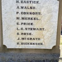 Brocklesby Great War Honor Roll