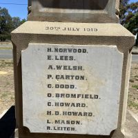 Brocklesby Great War Honor Roll