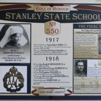 Stanley State School No 550 Roll of Honor