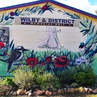 Art Work on end of hall