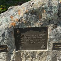 Mt. Pleasant & District Roll of Honour, Korea - South Vietnam