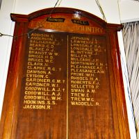 WW1 1914 - 1918 Honour Roll         