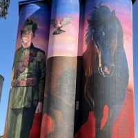 Walpeup Silo Art