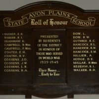 Avon Plains State School Roll of Honour WW2