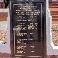 Duntroon Honour Roll Korea, Vietnam, Middle East, SW Pacific, Afghanistan, Pakistan