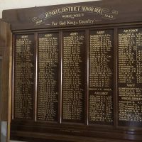 Jeparit Soldiers' & Citizens' Memorial Hall Honour Board 1939-1945