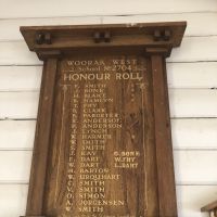 Woorak West School Honour Board