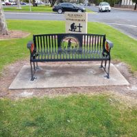 'Remember Them' Memorial Bench Seat.... come, reflect and honour in silence. 