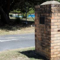 Private Louis Bolton Memorial Plaque Located at the Entrance to the Berridale Public Swimming Pool