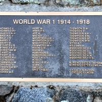 Jindabyne War Memorial World War I Commemorative Plaque and Honour Roll Located in Banjo Patterson Park