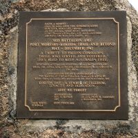 Jindabyne Kokoda Memorial Park 3rd Battalion AMF Commemorative Plaque