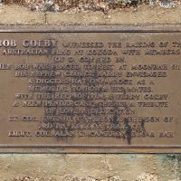 Jindabyne Kokoda Memorial Park 3rd Battalion AMF Interpretative Plaque