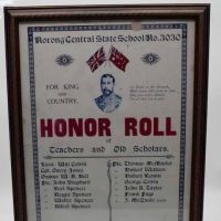 Narong Central State School Honour Roll