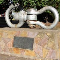 HM Colonial Steam Ship "Victoria" - Australia's First War Ship Built in 1854 Memorial Cairn and Plaque