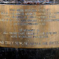 Mine Warfare Association Memorial Interpretative Plaque located at Ocean View, Queenscliff Victoria