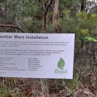 The Frontier Wars Installation Information Plaque (14/02/2026)