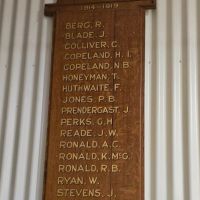 Maude Roll of Honour ww1
