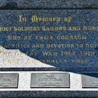 Base Of Memorial 