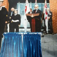 Unveiling of Boxer Rebellion Memorial Port Adelaide 6 August 2000