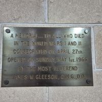 Memorial Plaque
