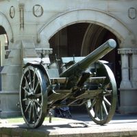 Field Gun captured by BGS "Old Boy" Brigadier-General L.C. Wilson - WW1.