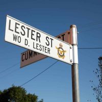 Street named in memory of Donald Joseph Lester RAAF WW11