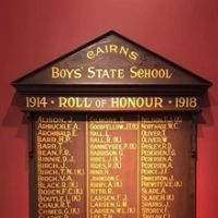 Cairns Boys' State School WW1 Honour Board