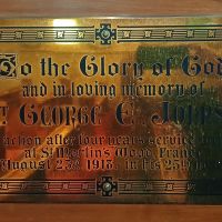 Captain George E Johnston Memorial Plaque