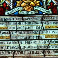 Meredith Family Mem Window 1