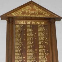 Long Gully Meth Church Roll of Honor