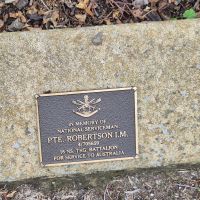 Individual Name Memorial Plaque