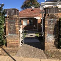 Lambton Memorial Baby Health Centre Gates