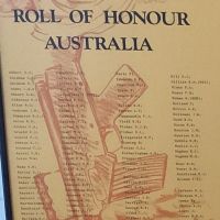 Roll of Honour Australia