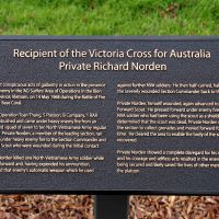Private Richard Norden, VC Memorial Precinct (Vietnam Battle of Coral-Balmoral Memorial) Interpretative Plaque